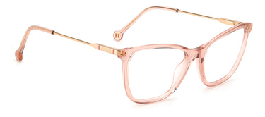 Designer Women Carolina Herrera Eyeglasses: CH 0071 - Nude-(2) SpecSMART Eye Clinic (Diagonal View)